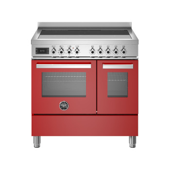 Bertazzoni PRO95I2EROT Professional Cucina da accsoto cm. 905 zone cottura + forno elettricorosso
