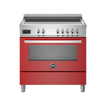 Bertazzoni PRO95I1EROT Professional Cucina da accosto cm. 905 zone cottura + forno elettricorosso