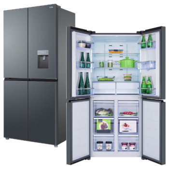 TCL Frigorifero Side by Side RP466CXF0 Inox 466 Litri - PRONTA CONSEGNA